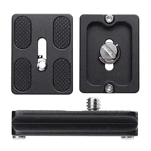 Kaliou Universal PU40/PU50/PU60/PU70/PU100 Quick Release Plate with 1/4 inch Screw for Camera DSLR Canons/Nikons/Sonys