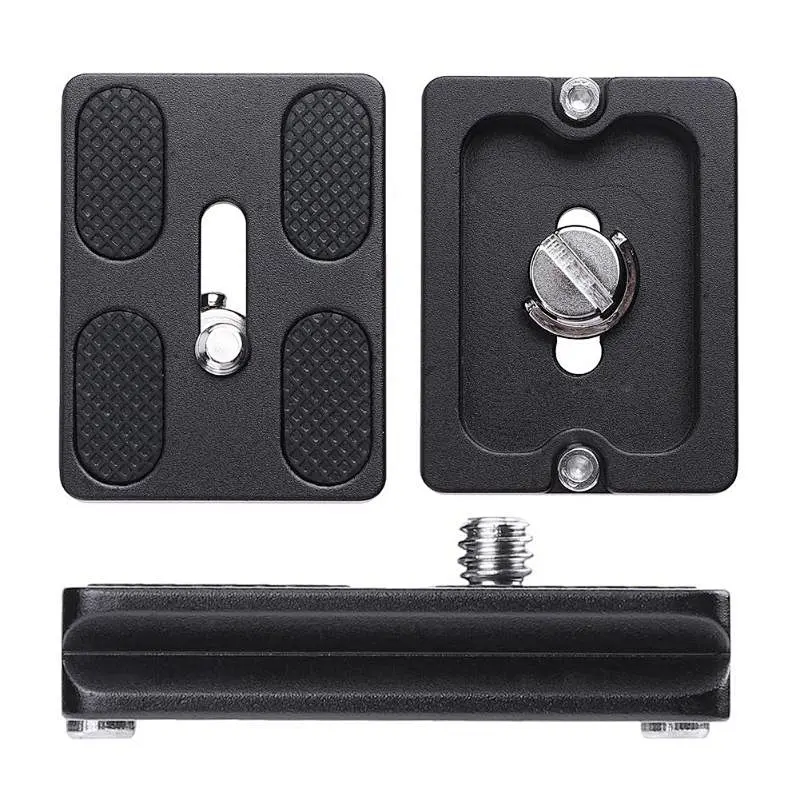 Kaliou Universal PU40/PU50/PU60/PU70/PU100 Quick Release Plate with 1/4 inch Screw for Camera DSLR Canons/Nikons/Sonys