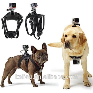 Factory direct sale Dog Fetch Harness Chest Strap Shoulder Belt Mount For Go pro Hero5 4 3 2 1 SJ4000 WIFI Action Sport Cameras
