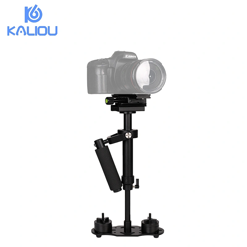 Kaliou S60 Camera Stabilizer 60CM Aluminum Steadicam Handheld Stabilizer for Gopros 7 6 5 4 3 2 1 Camera DSLR Photography Studio