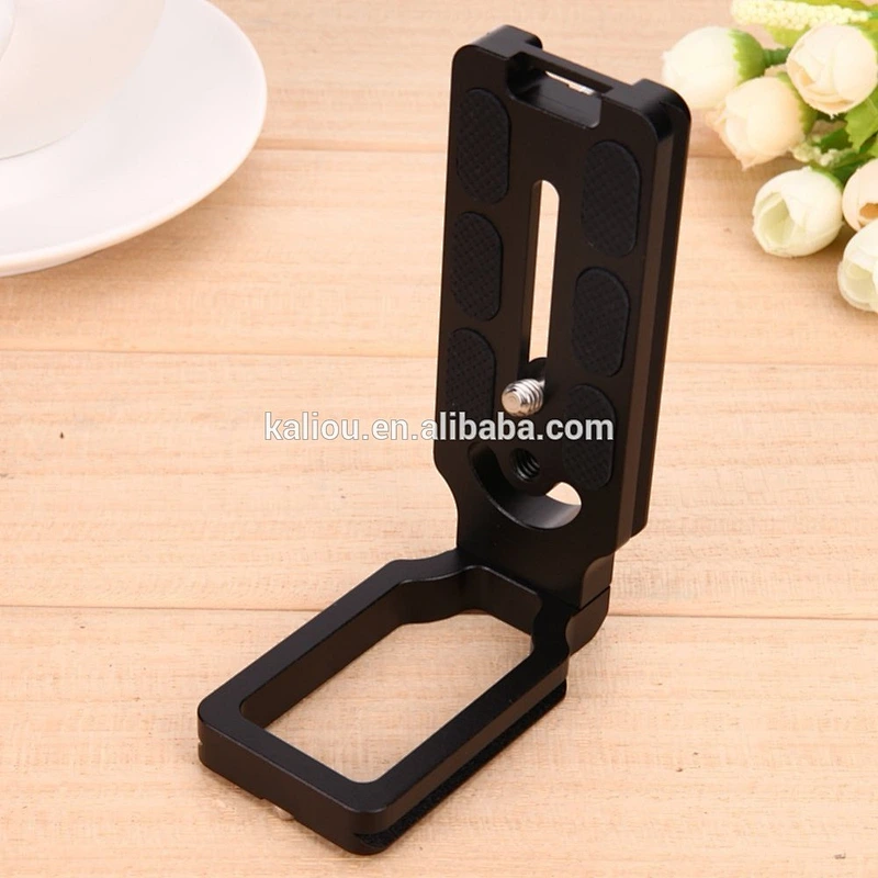 Kaliou Universal MPU-105 MPU100 Quick Release L Plate Bracket with 1/4 Screw for Canon Nikon Sony DSLR Photo Studio Accessory