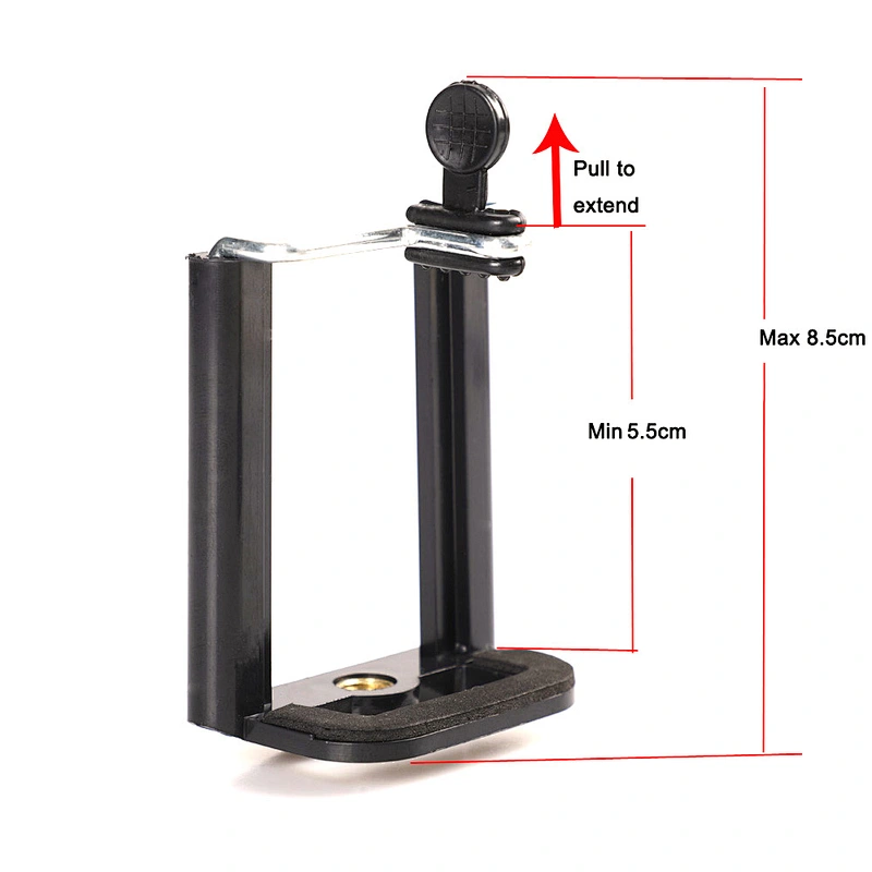 Kaliou 3 in 1 Aluminum Light Weight Camera Tripod 3110 Tripod Stand for SmartPhone Canons with U Clip Holder BT Remote Shutter