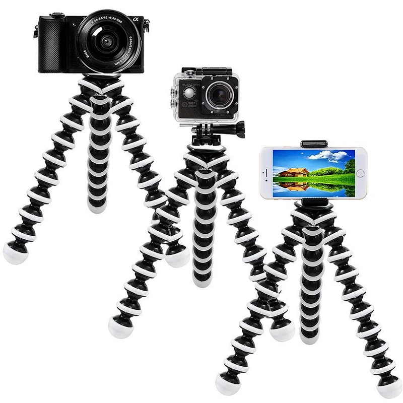 2018 S Size mini Octopus Multifunctional selfie stick Tripods holder for Phone camera Mobile