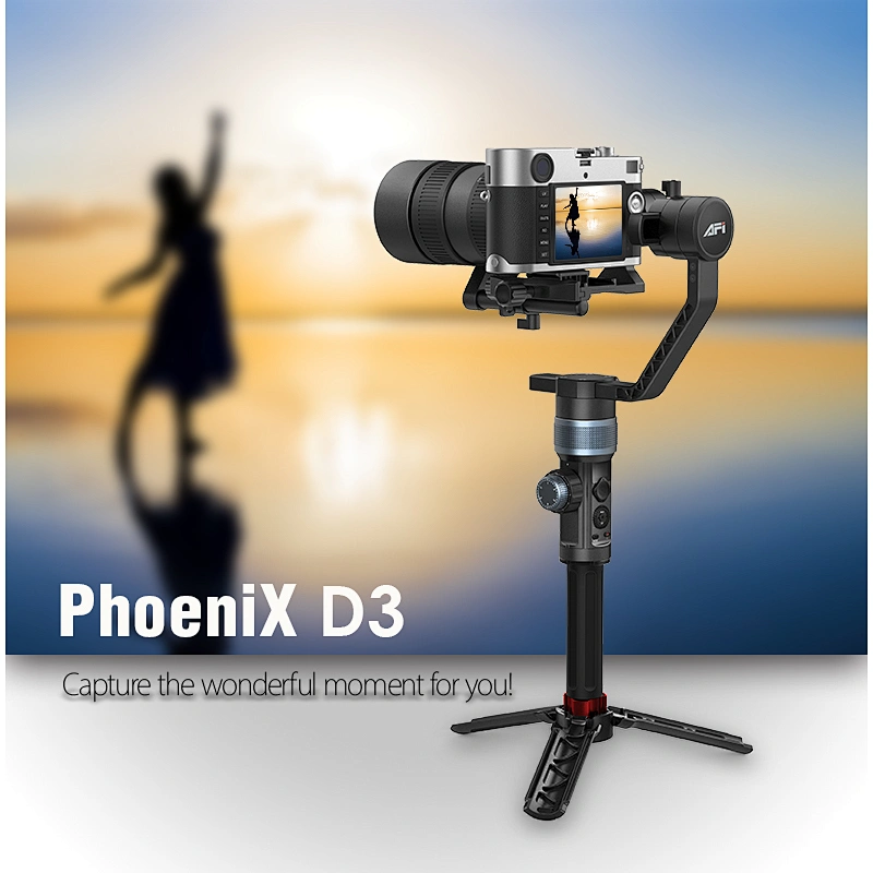Hot New Manufacturer Handheld 3 Axis Panorama Mobile Camera Gimble Stabilizer for Sports Self-video Shooting