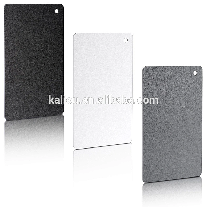 Kaliou Camera Accessory 3in1 Digital White Black Grey Balance Cards 18% Gray Card with Neck Strap for Digital