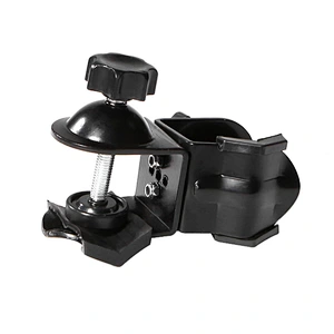 Kaliou Heavy duty  double clip clamp C/U type photo studio light with stand ball head   1/4