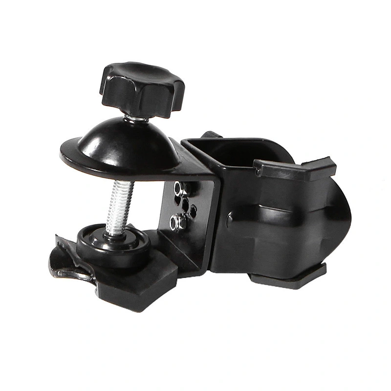 Kaliou Heavy duty  double clip clamp C/U type photo studio light with stand ball head   1/4