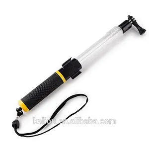 Factory direct sale Transparent Floaty Extension Pole Handheld Monopod With Wifi Remote Clip For ** **