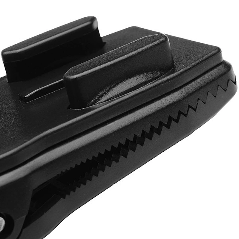 Universal Camera 360 Degree Rotating Hat Mount Backpack Quick Release Clip + Screw for GoProHeros Sports Action Cameras