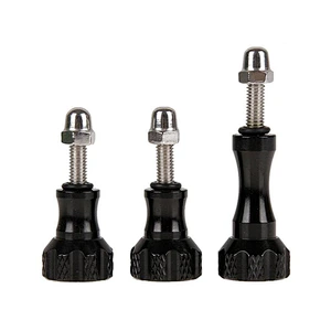 Metal CNC Screws with Knob Bolt Nut Set For Monopod Tripod Mount Adapter for GoPros action camera Accessories