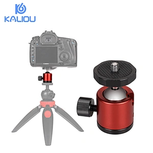 Kaliou Colorful 360 Degree Rotating Aluminium Mini Tripod Ball Head for Camera DSLR Tripod Photo Studio Accessories