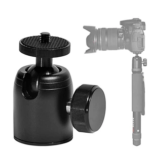 New Camera Tripod Head Q35 Mini Ball Head 3/8