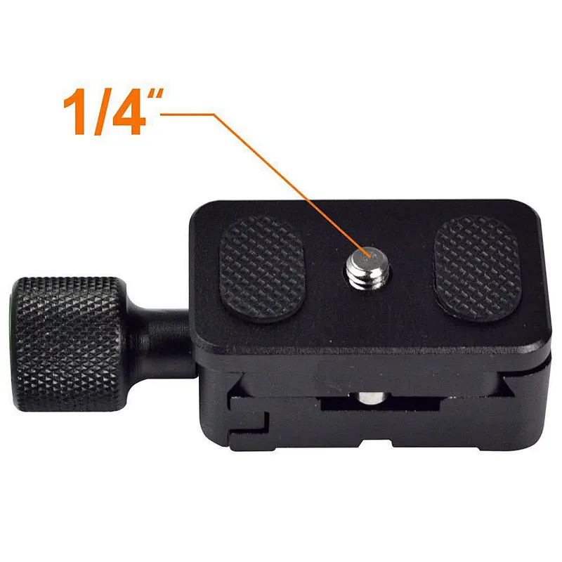 Kaliou  2 in 1 30mm Quick Release Plate + 1PCS Metal Clamp K30 Quick release plate for Benro Arca Swiss Benro Kirk Tripod K30