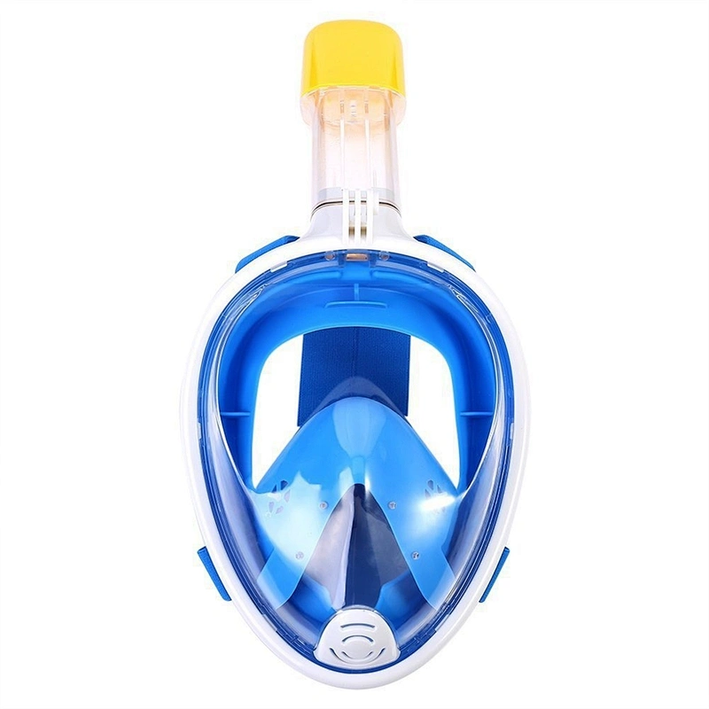 2018 Underwater Diving Mask Snorkel Set Swimming Training Scuba full face snorkeling mask Anti Fog For ** black/blue/red/gree