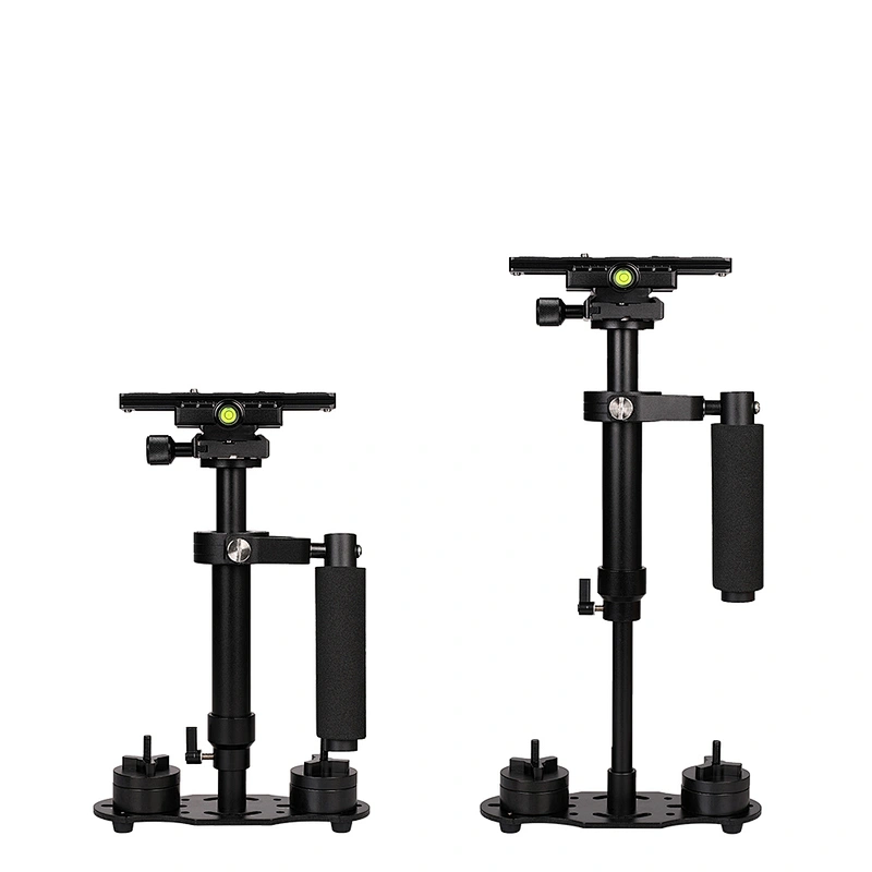 China suppliers 2018 S60 manufacture professional aluminum dslr camera handheld gimbal gimbal stabilizer