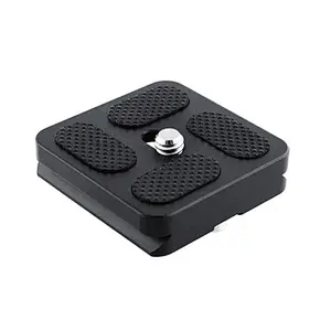 Manufacturer Wholesale PU50 Aluminum best travel tripod ball bearing plate camera quick release plate crane