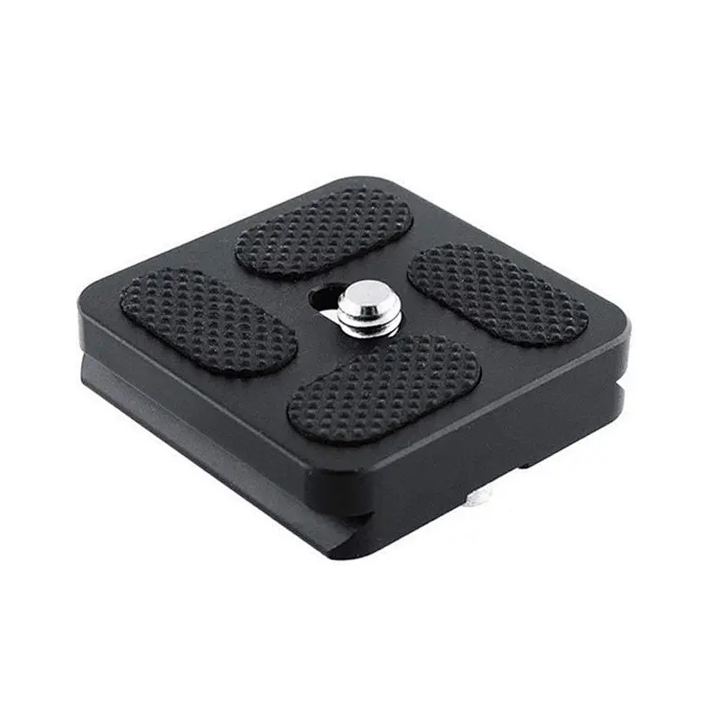 Manufacturer Wholesale PU50 Aluminum best travel tripod ball bearing plate camera quick release plate crane