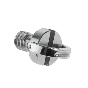 Kaliou 1/4 Inch Folding D-Ring Adapter Screw Cam Tripod Monopod Quick Release Plate for Camera Accessories