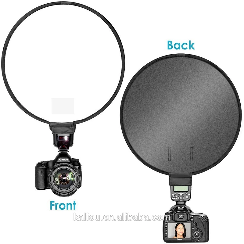 2 in 1 gray card Diffuser 30cm Softbox with Balance Card For Nikon for Canon for Sony Flash Light