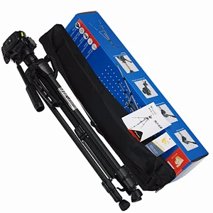Tripod WF 3730 Aluminum Adjustable Flexible Tripod with Ball Head Gimbal Camera Stand Holder for Nikon/Canon/Smartphone