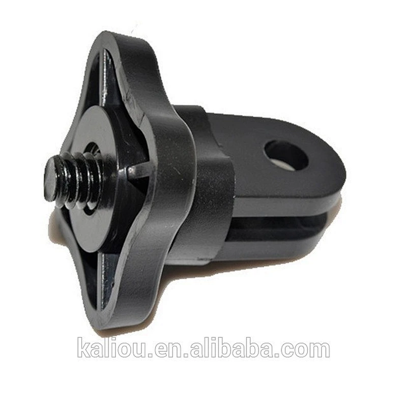 Factory direct sale New Tripod Convert Mount Adapter for Go pro Cameras with 1/4 inch connector mounts
