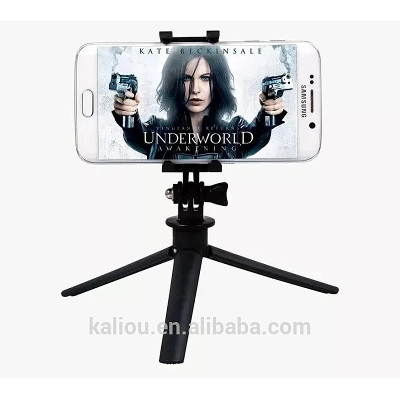 Kaliou Factory Wholesale Portable Mini Mobile Phone Tripod for Smartphone I phone Huaweixiaomi Go pro 7 6 5 43 2 1 Sj8 pro