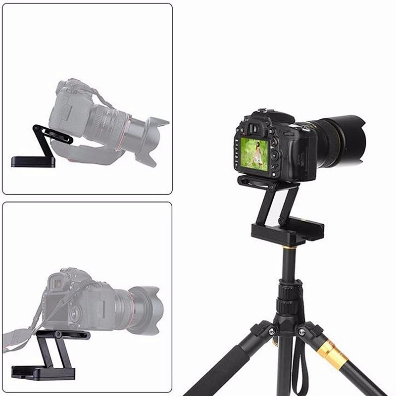 Kaliou Folding Foldable Z Type Ball head Camera Tripod Head Tilt Head for Canons Nikons Sonys DSLR Camera