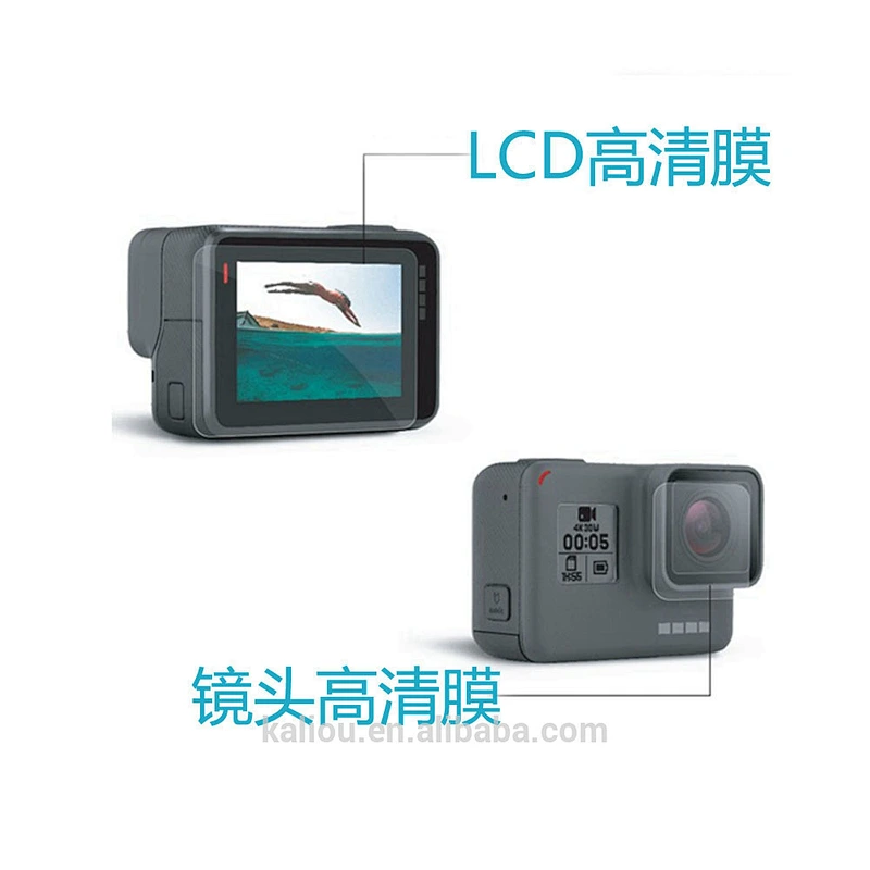 Go pro hero 5屏幕和镜头的批发钢化保护膜