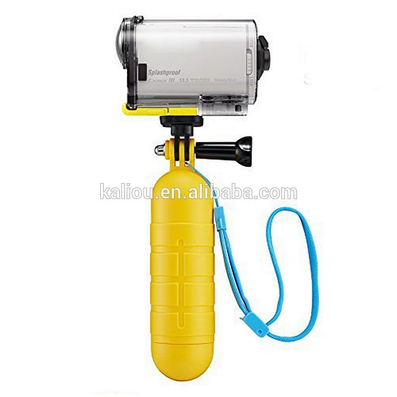 Kaliou Action Camera Accessories Flat-Bottomed Solid Color Bobber Floating Hand Grip / Buoyancy rods for ** Yi Sport Camera