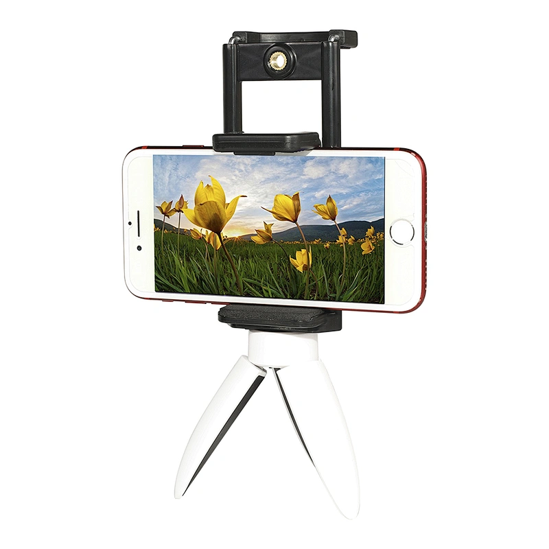 Kaliou Tripod Mount Mobile Phone Clip Holder Tablet Holder ipads Clip for iPads mini Pro 10.5 air 2 XiaomiHuawei SamsungS