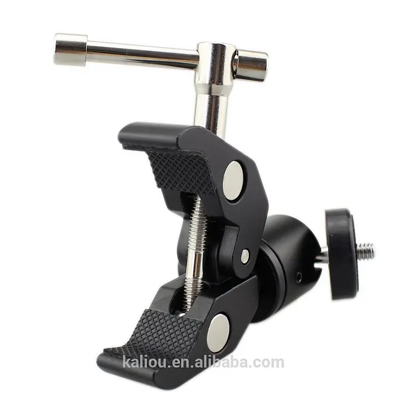 Multifunction Holder Light Stand Camera Connecting Large Crab Clamp with Ball Head Spherical Mount