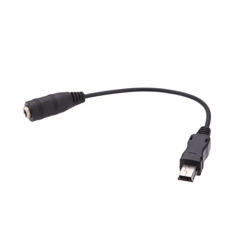 适用于GoPros Hero4 / 3 + 3.5mm麦克风适配器音频电缆3.5mm扬声器线辅助电缆配件
