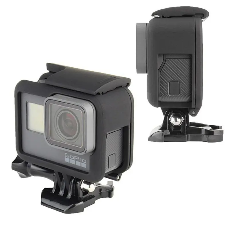 Kaliou Plastic Protective Housing Case Outdoor Protection Border Frame for Gopro5 Case Action Camera Accessories Kits Set