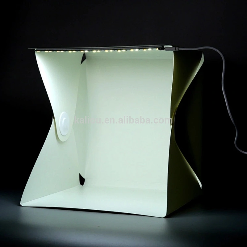 Photography Table Shooting Tent Portable Foldable LED mini Photo Studio for Mobile or Camera