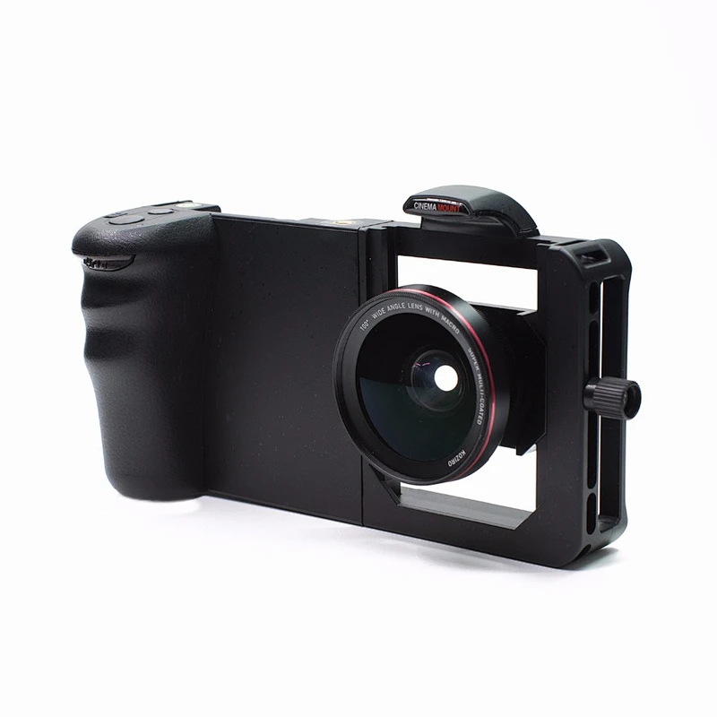 Kaliou phone Stabilizer Universal Adjustable Handheld Stabilizer Rig Mount Kit Holder with Lens Filters Use for Smart Phone