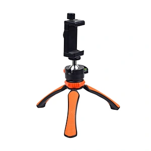 Mini flexible portable sponge Colorful table Tripod Stand for GoPros SLR DSLR DV Camera Small Camera phone Holder Stand Green