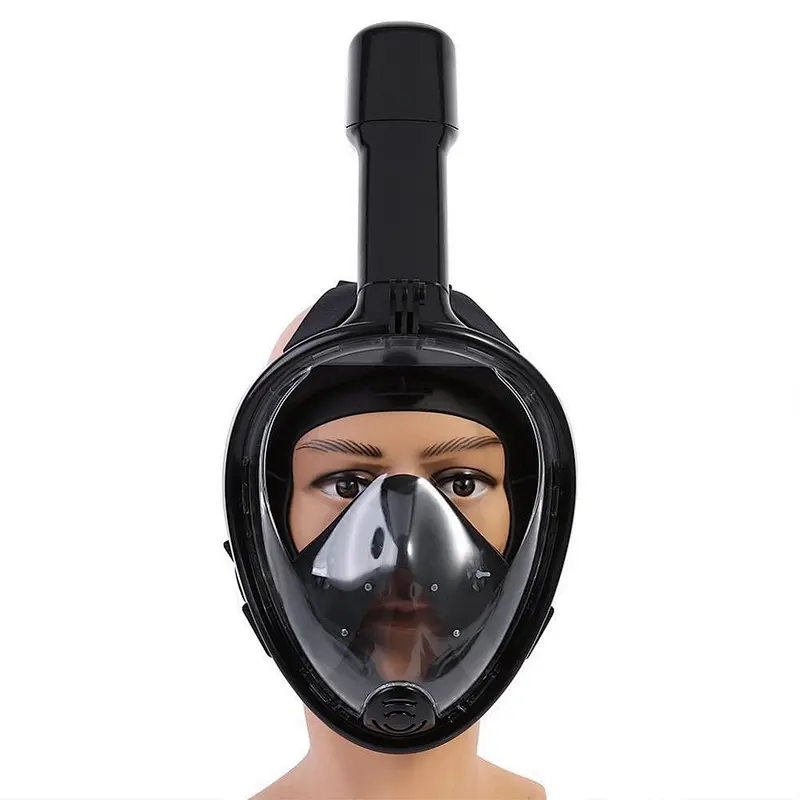 Factory price for Sea view 180 Degree Panoramic Anti-fog&Anti-leak Silicone Full Face Snorkel scuba Diving Mask