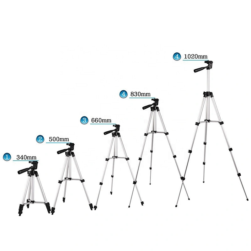 Factory Direct price lightweight camera mobile phone mini 3110 aluminum tripod stand