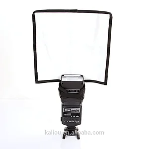 Foldable 25*25cm Photography External Flash Light Barrier Speedlight Reflector for Camera