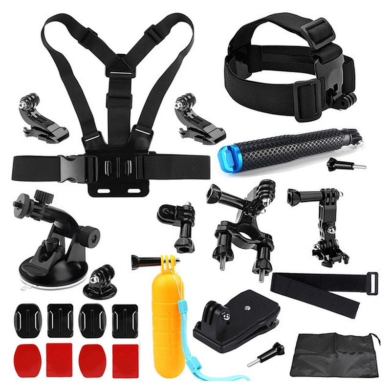 Kaliou universal mobile phone tripods Hero5 accessory  kit Chest Head Strap Mount for gopros other camera accessories