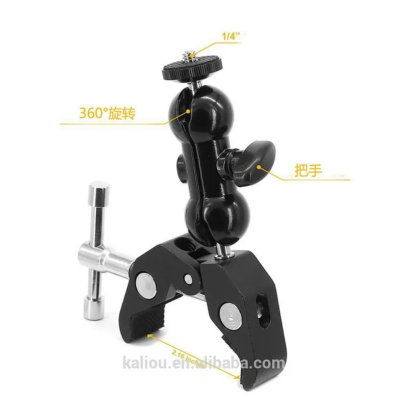 Studio Light Magic Arm Set Super Clamp Pliers Clip with 1/4
