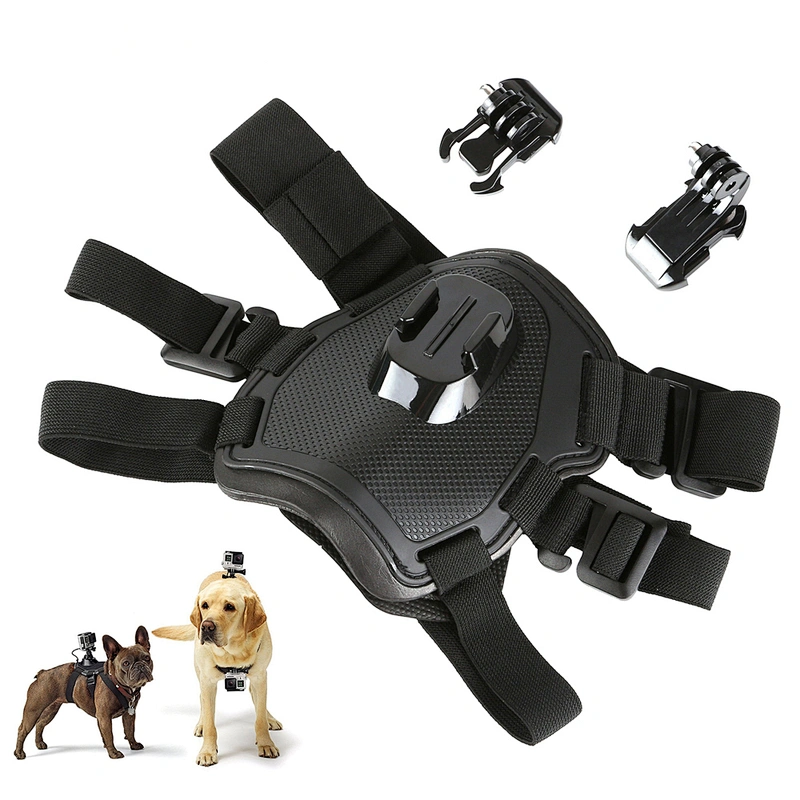 Kaliou Action camera Accessories custom dog Fetch Harness Chest Strap Shoulder Belt Mount For GoProHero 4 3 2 SJ4000