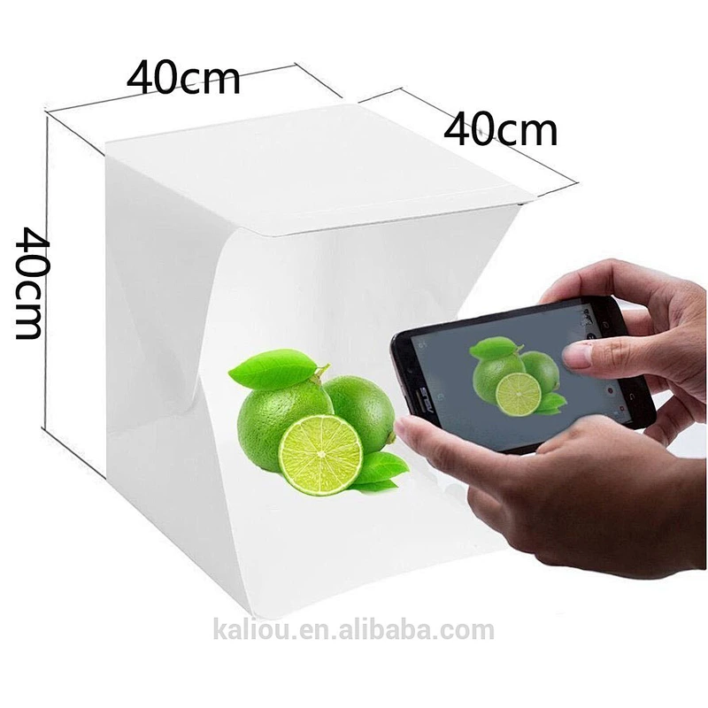 Portable Mini Photograph USB LED Light Soft Box Tent Folding Photo Studio 40*40*40cm