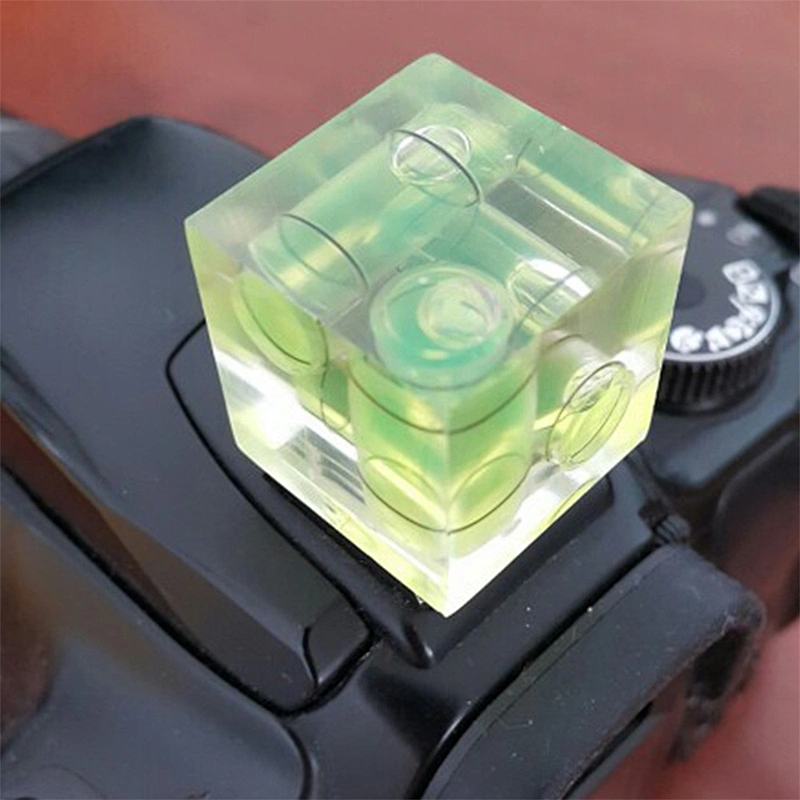 3D Triple 3 Axis Bubble Spirit Level with Hot Shoe Adapter for Brand C N P and all Cameras Clever Leveling Device