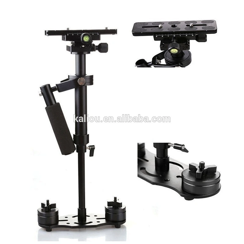 Kaliou S40 40cm aluminum alloy camera dslr video stabilizer with 360 degree rotation