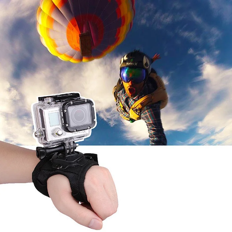 Good price for 360 Degree Rotation Wrist Hand Strap Band Tripod Mount Holder Arm Belt for action camera