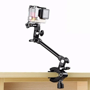 kaliou For Go pros Accessories Jam Camera Adjustable Music Mount Clip Clamp Bracket for sports Guitar Drum Instrument