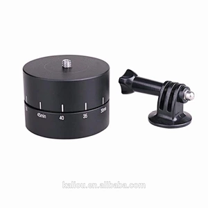 Factory Camera Mount Stabilizer 60 Minutes 360 Degree Auto Rotating Time Lapse for Go pro heros