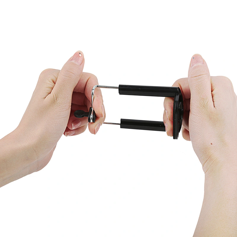 Kaliou Universal Mobile Phone Clip Holder for Monopod Selfie Stick Tripod Stand Smart Phone iphones Huaweixiaomi Cell Phone
