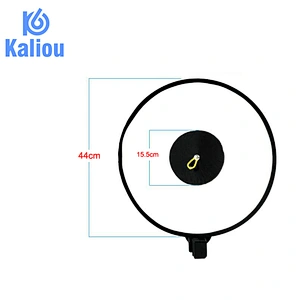 High quality 44cm portable photo studio photography speedlight black light softbox lighting kit